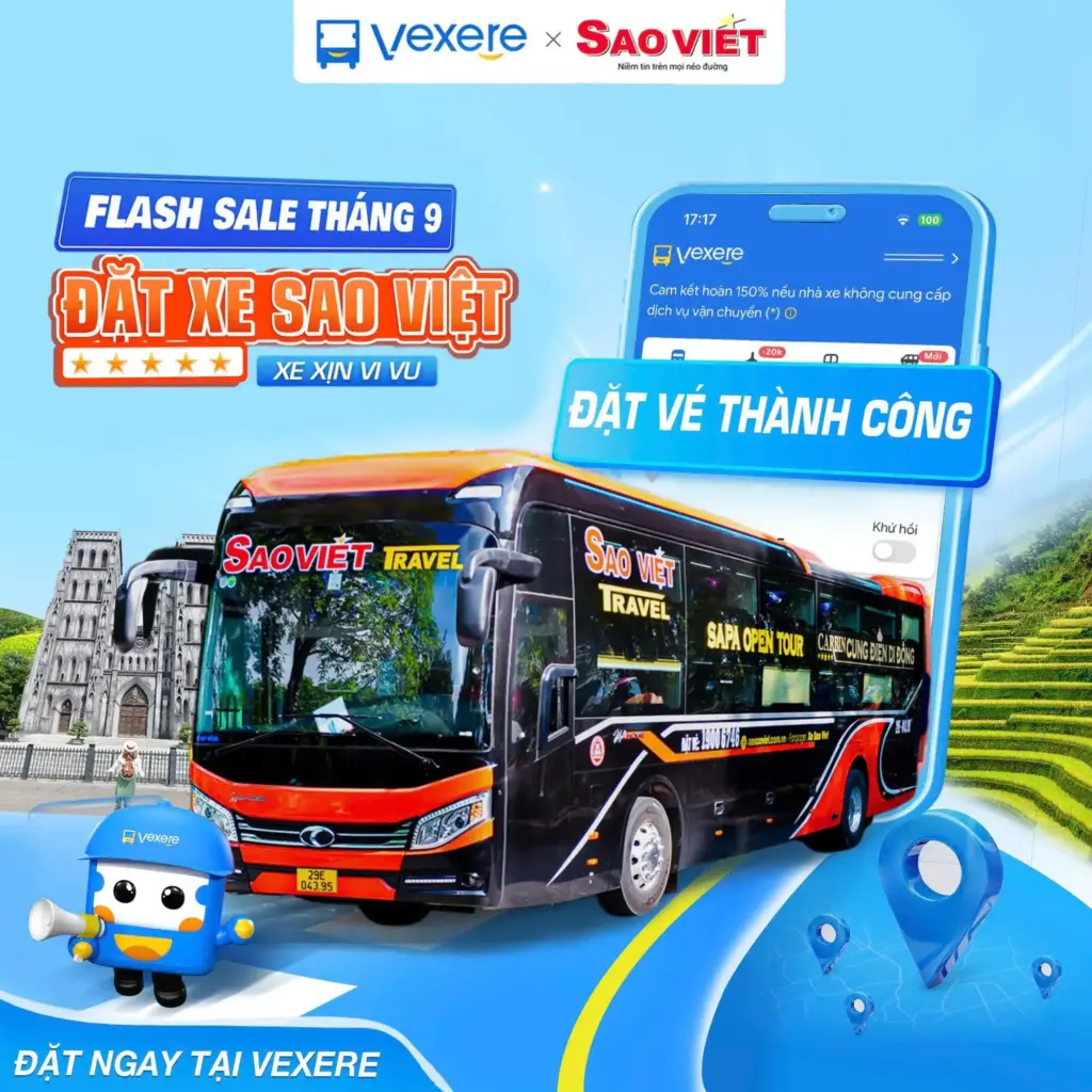 Nhà xe Sao Việt – Lịch trình – Giá vé mới nhất 5 image 80